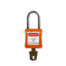 best sales approve CE certification 304 stainless steel shackle safety padlock